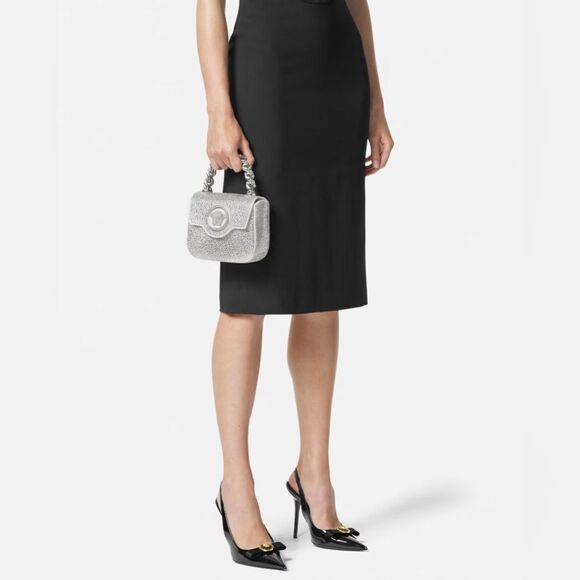 Versace Crystal La Medusa Mini Bag - Picture 3 of 15